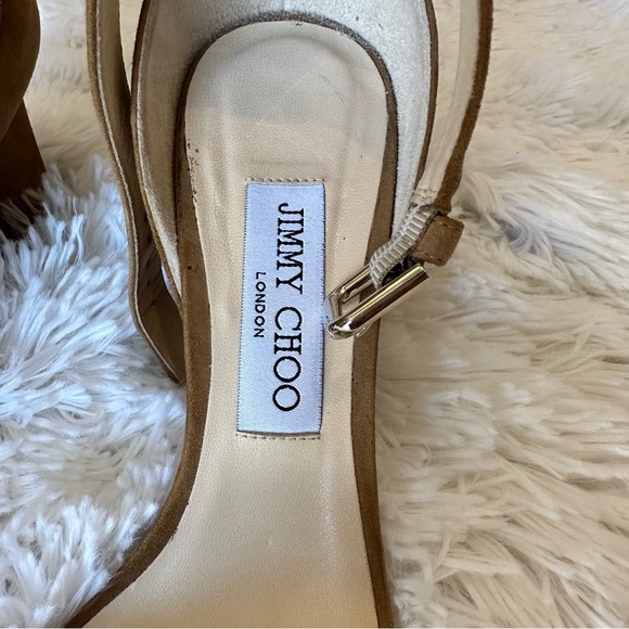 Jimmy Choo - Edina Suede Sandal - Picture 10 of 12
